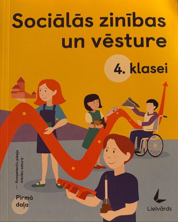 Sociālās zinības un vēsture 4. klasei 1. daļa mācību burtnīca