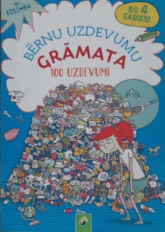 Bērnu uzdevumu grāmata 100 uzdevumi