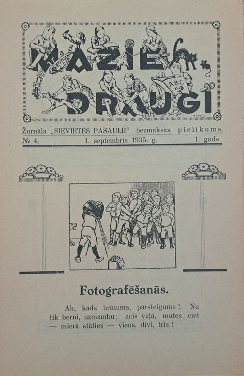 Mazie draugi 1/09/1935