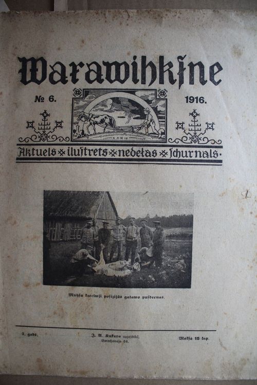 Warawihksne. 1916 g. Nr. 6