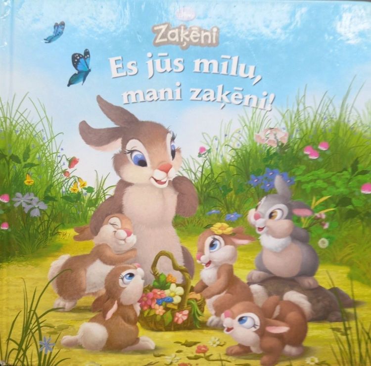 Es jūs mīlu, mani zaķēni!