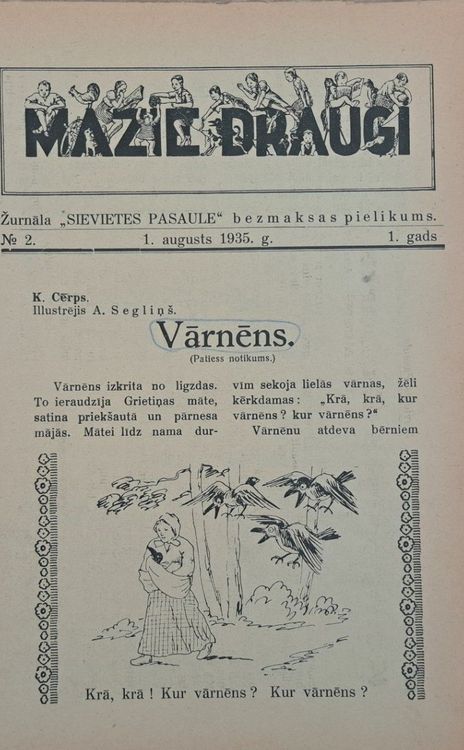Mazie draugi 1/08/1935