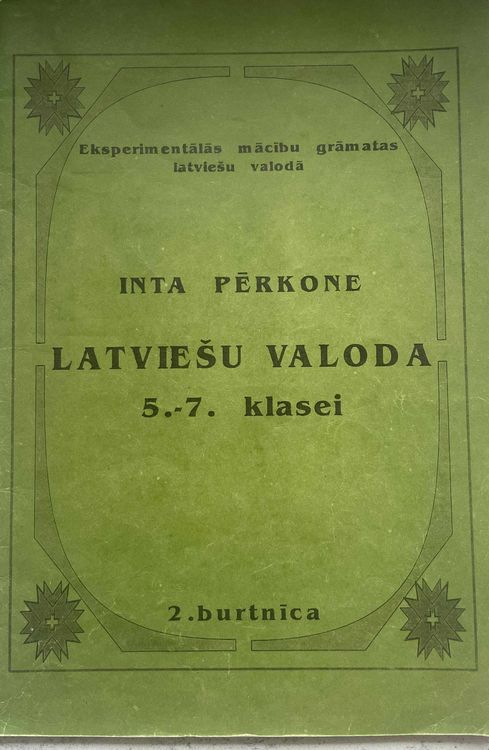 Latviešu valoda 5. - 7. klasei 2. burtnīca