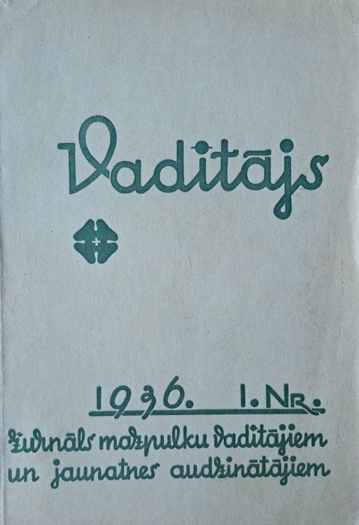 Vadītājs 1/1936