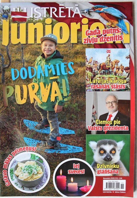 Ilustrētā Junioriem. 2020g. novembris.