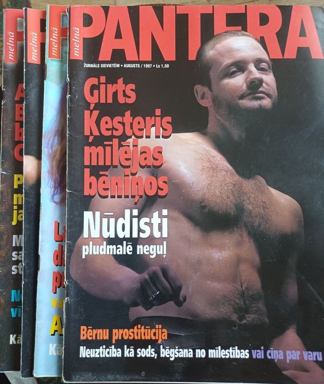 Melnā pantera / 1997.g./ 3 gb.