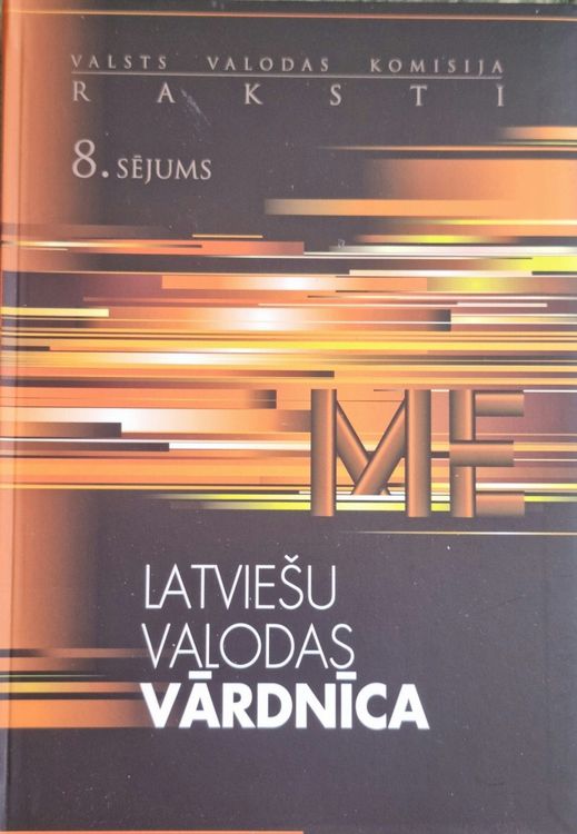 Latviešu valodas vārdnīca 8.sējums