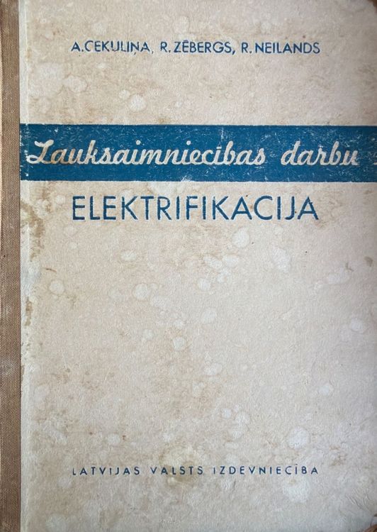 Lauksaimniecības darbu elektrifikācija