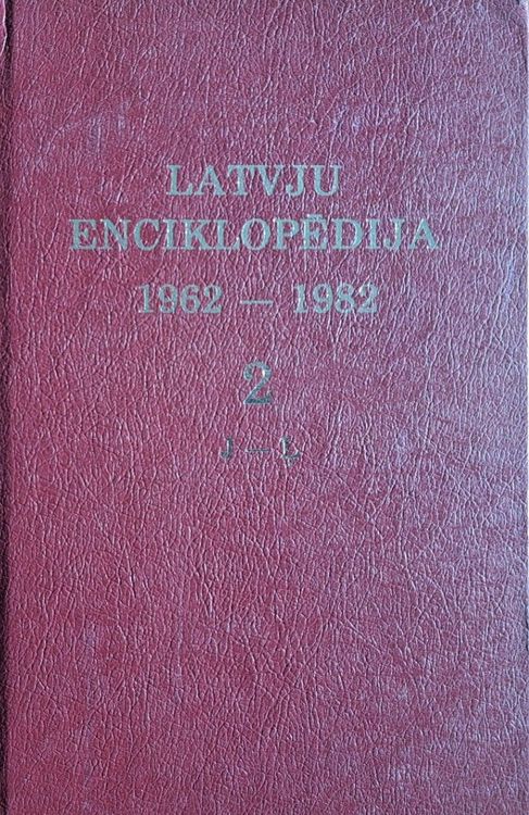 Latvju enciklopēdija 1962-1982 2. sējums