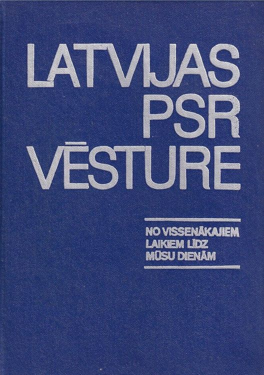 Latvijas PSR vēsture 1