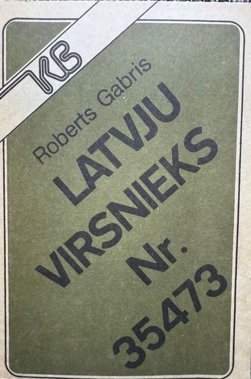 Latvju virsnieks Nr.35473