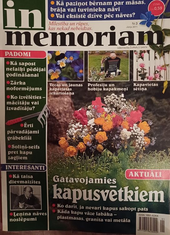 In memoriam / Nr.3 /Jūnijs 2011