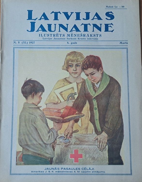 Latvijas Jaunatne Nr. 32 3/1927