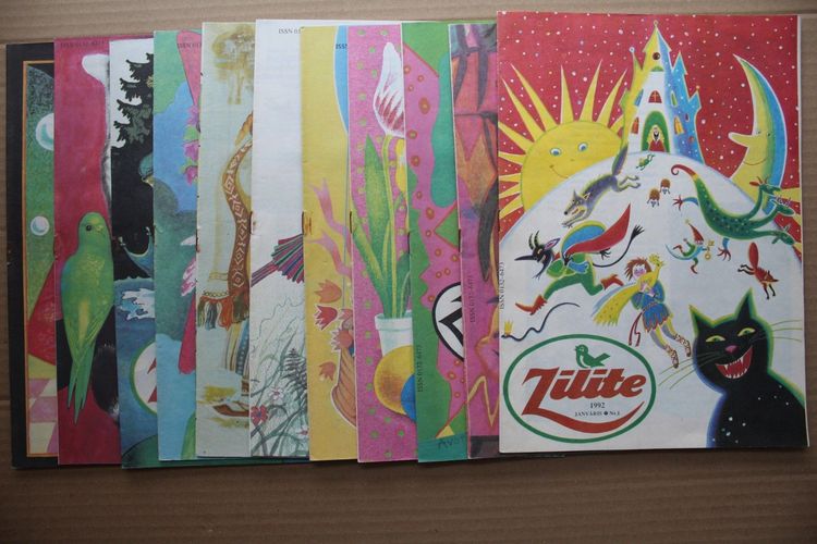 Zīlīte.1992 g. Nr. 1-12. (pilns gadagājums).