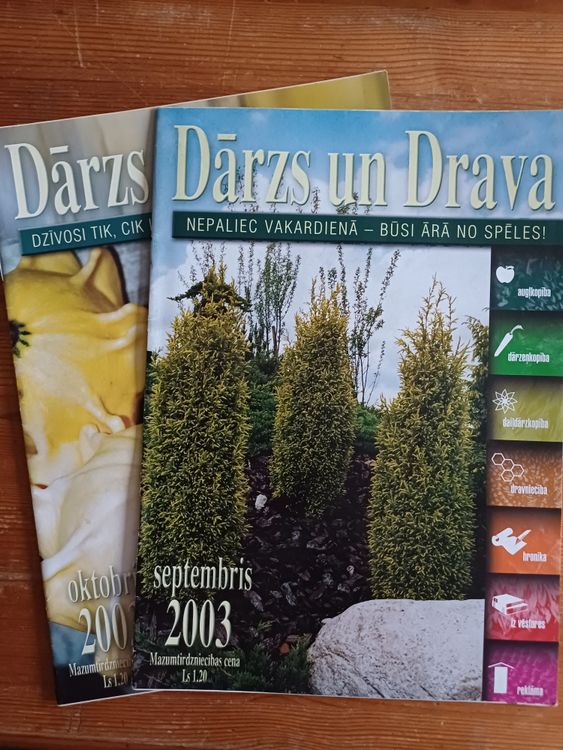 Dārzs un Drava /2003.g.septembris/oktobris
