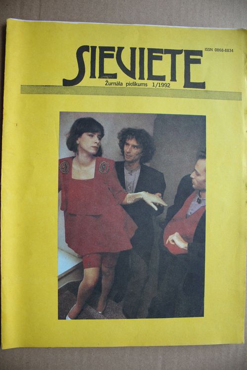 Sieviete.žurnāla pielikums 1992g.Nr.1.