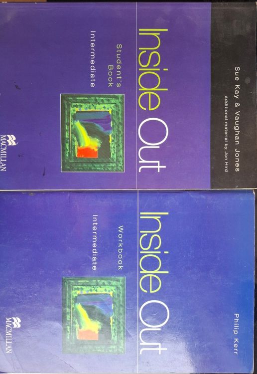 Divas Inside Out grāmatas: Student's Book un Workbook 