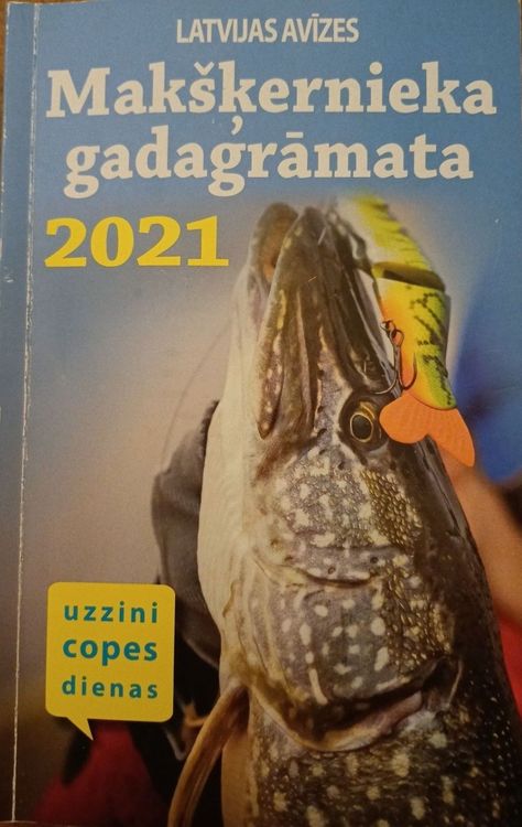 Makšķernieka gadagrāmata 2021