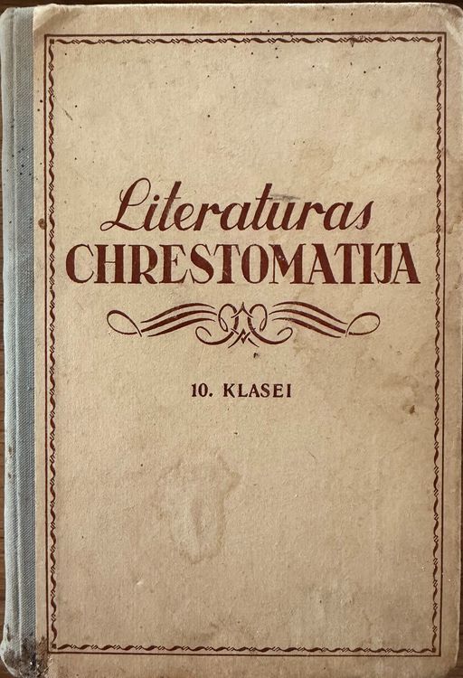 Literaturas chrestomatija 10. klasei
