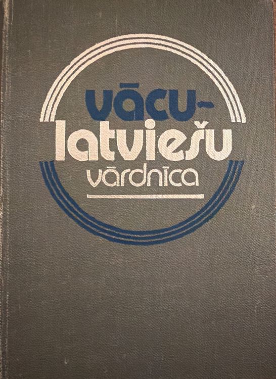 Vācu - latviešu vārdnīca