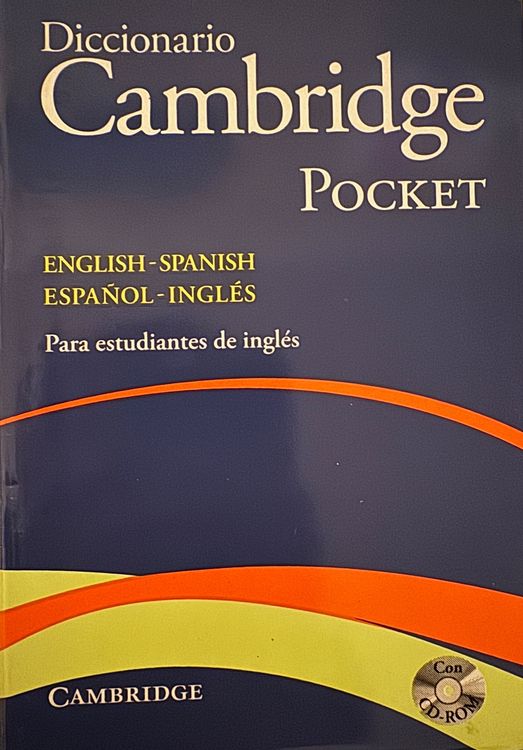 Cambridge Pocket Diccionario, English-Spanish, Espanol-Ingles