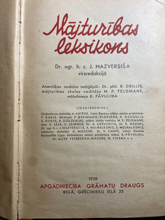 Mājturības leksikons