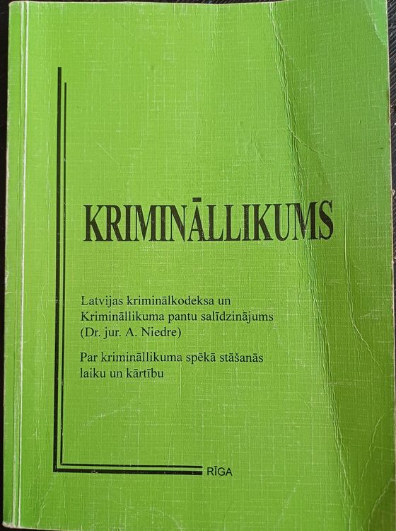Krimināllikums