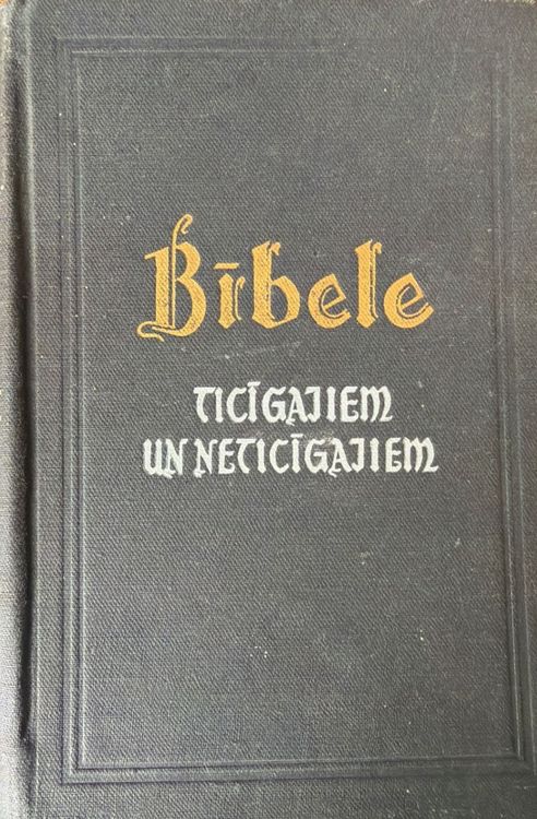 Bībele ticīgajiem un neticīgajiem
