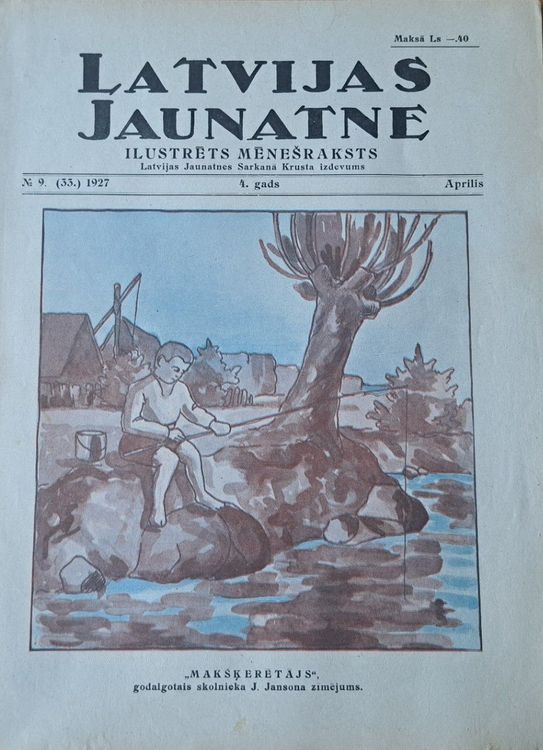 Latvijas Jaunatne Nr. 33 4/1927