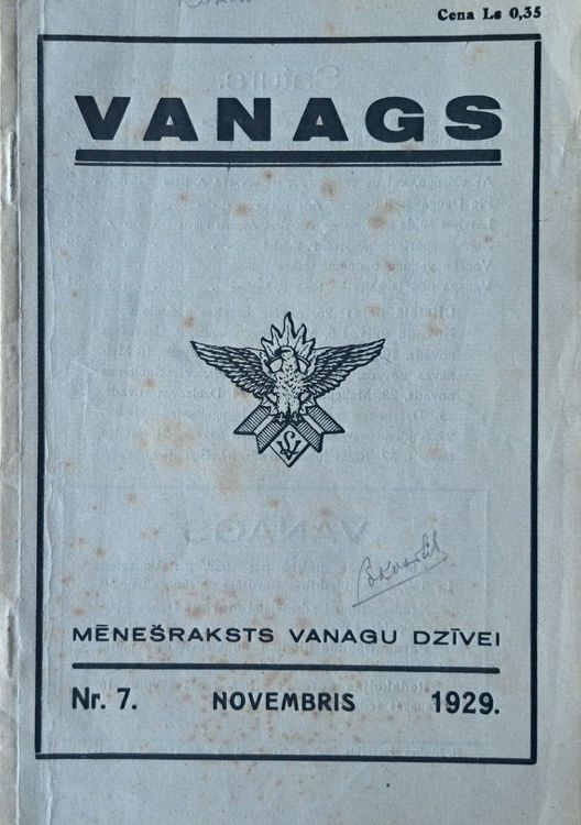 Vanags 7/1929