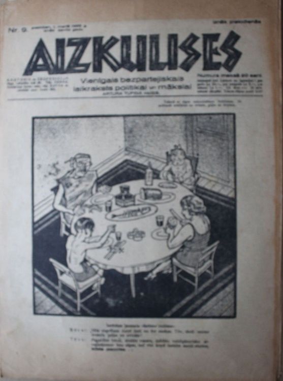 Aizkulises. 1933 g. Nr. 9