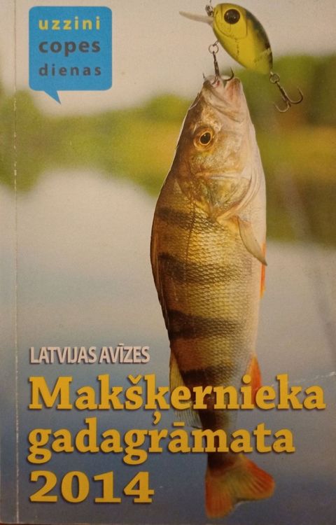 Makšķernieka gadagrāmata 2014