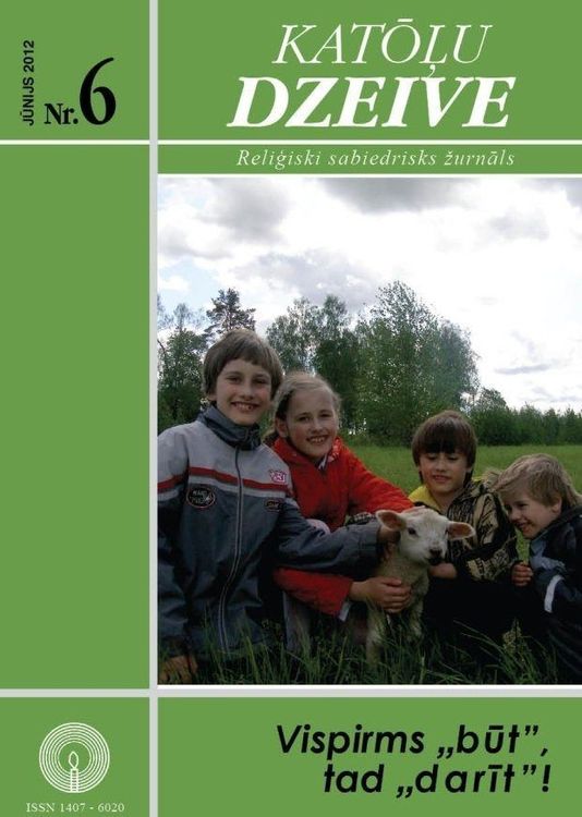 Katōļu Dzeive 2012 Nr. 6