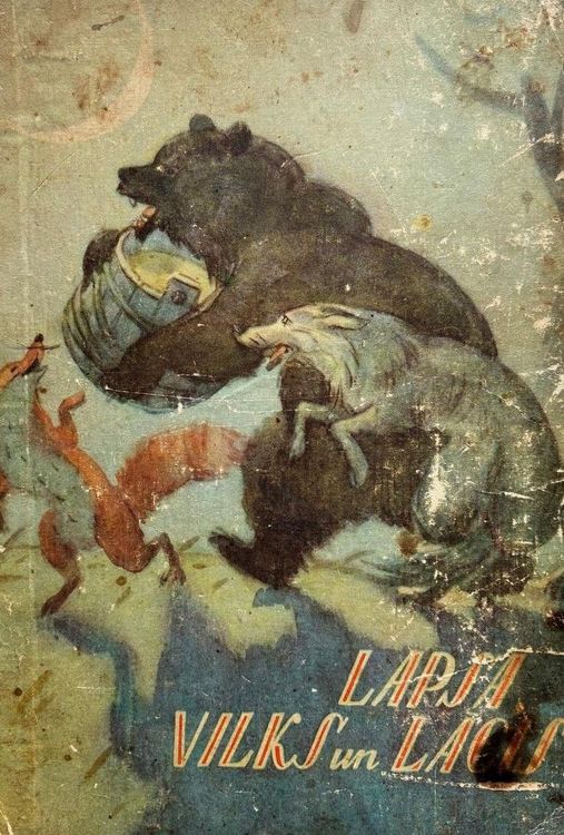 Lapsa, vilks un lācis. Igauņu pasakas par putniem un zvēriem.