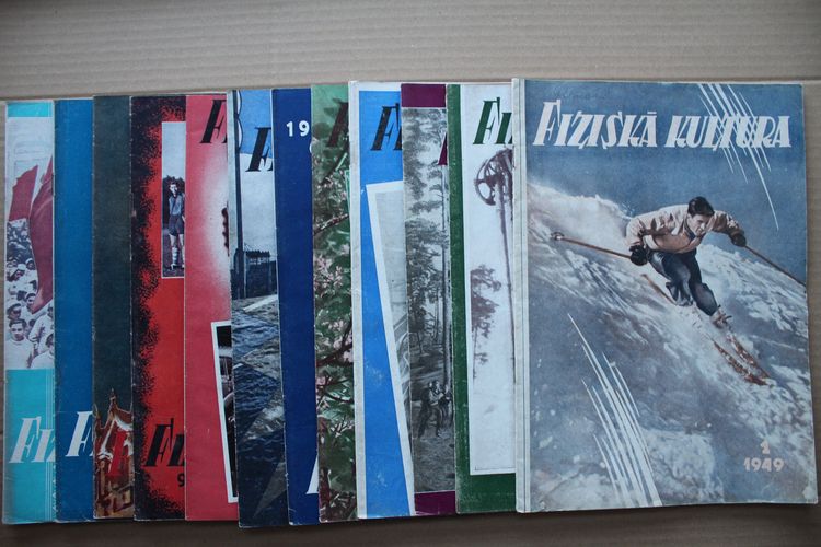 Fiziskā Kultūra. 1949g. Nr. 1-12. (pilns gadagājums).