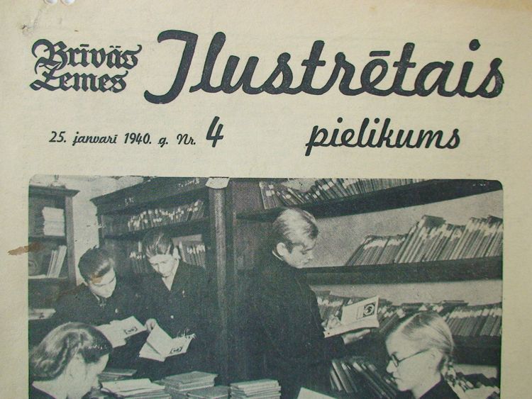 Brīvās Zemes Ilustrētais Pielikums. 1940 g. Nr.  4