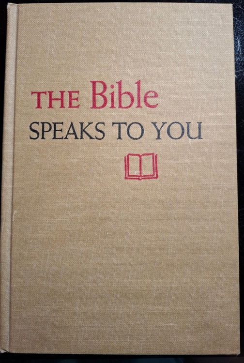 The Bible Speaks to You