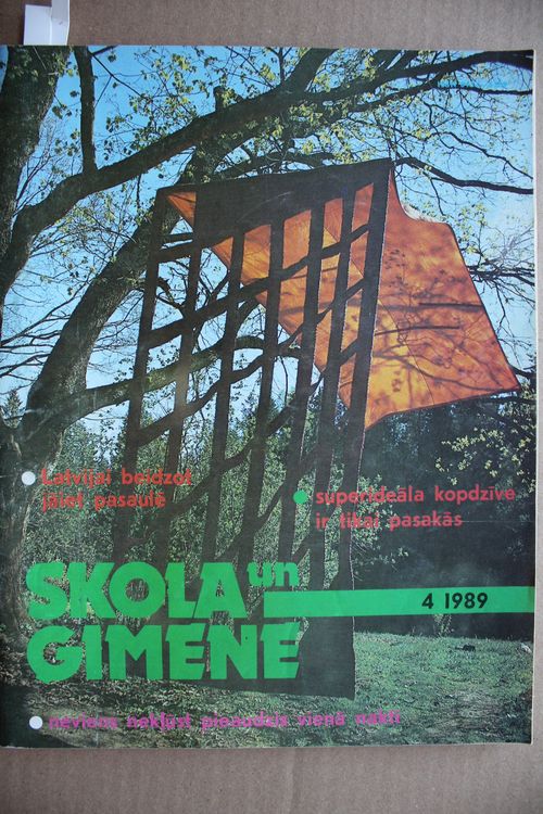 Skola un Ģimene.  1989g. Nr.4.