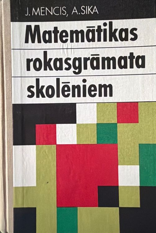 Matemātikas rokasgrāmata skolēniem