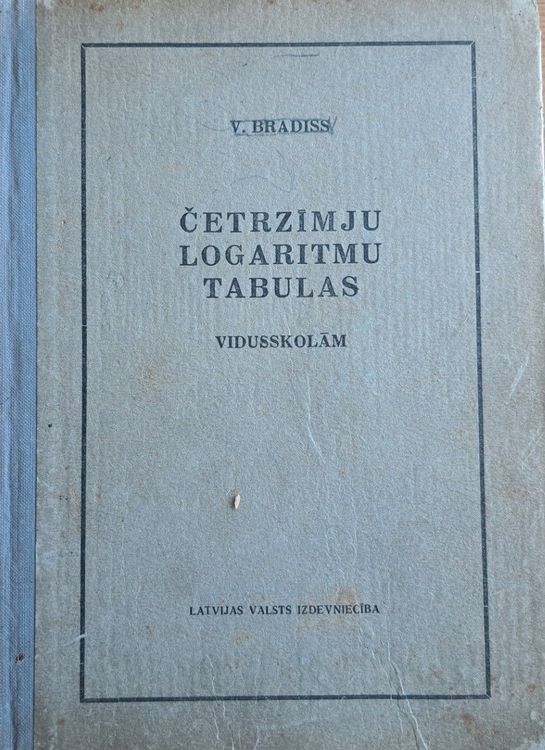 Četrzīmju logaritmu tabulas