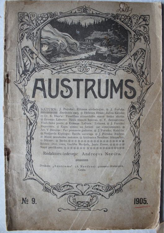 Austrums.1905 g. Nr.   9