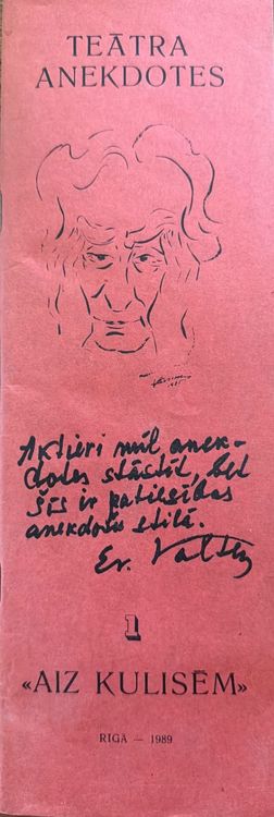 Teātra anekdotes “Aiz kulisēm” 1