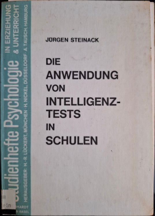 Die Anwendung Von Intelligenztests In Schulen