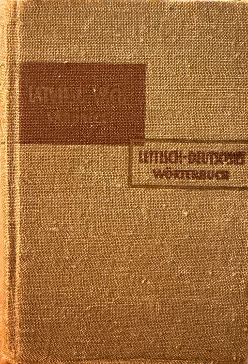 Latviešu - vācu vārdnīca