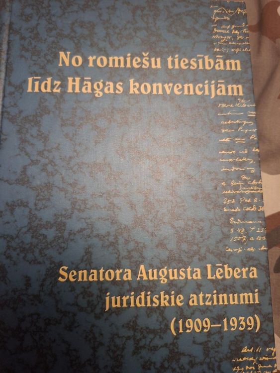 No romiešu tiesībām līdz Hāgas konvencijām
