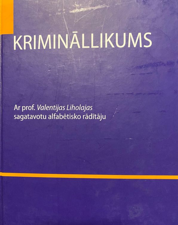 Krimināllikums