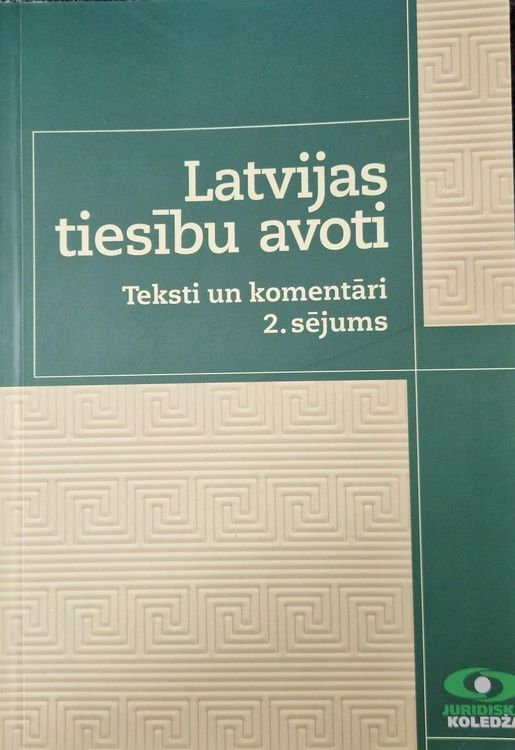 Latvijas tiesību avoti