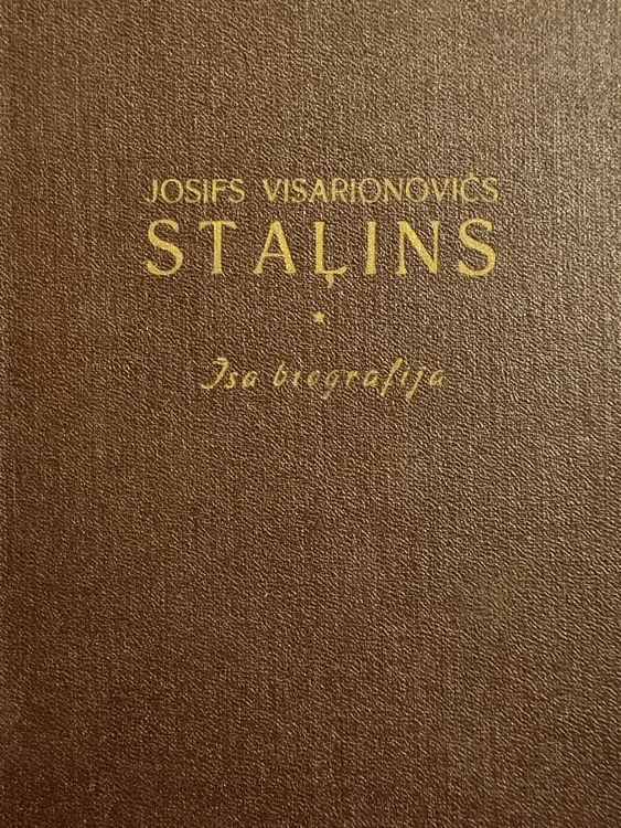 Josifs Visarionovičs Staļins.Īsa biografija.
