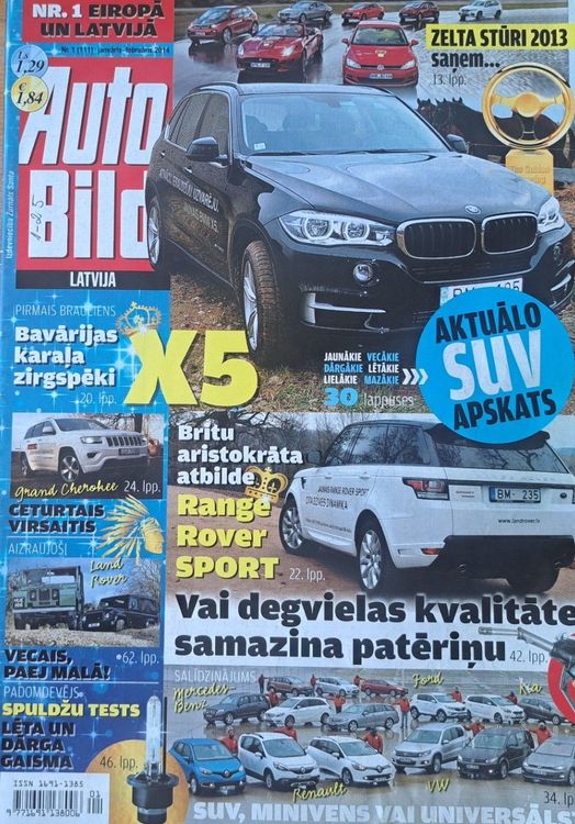 Auto Bild Nr. 1 1/2/2014
