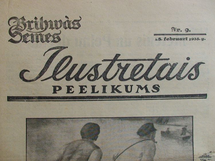 Brīwās Zemes Ilustretais Pielikums. 1935 g. Nr.9